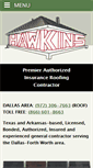 Mobile Screenshot of hawkinsresidentialroofing.com